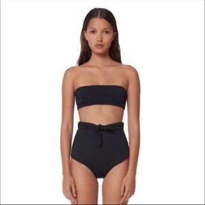 NWT Mara Hoffman High waist swim suit - Size Small